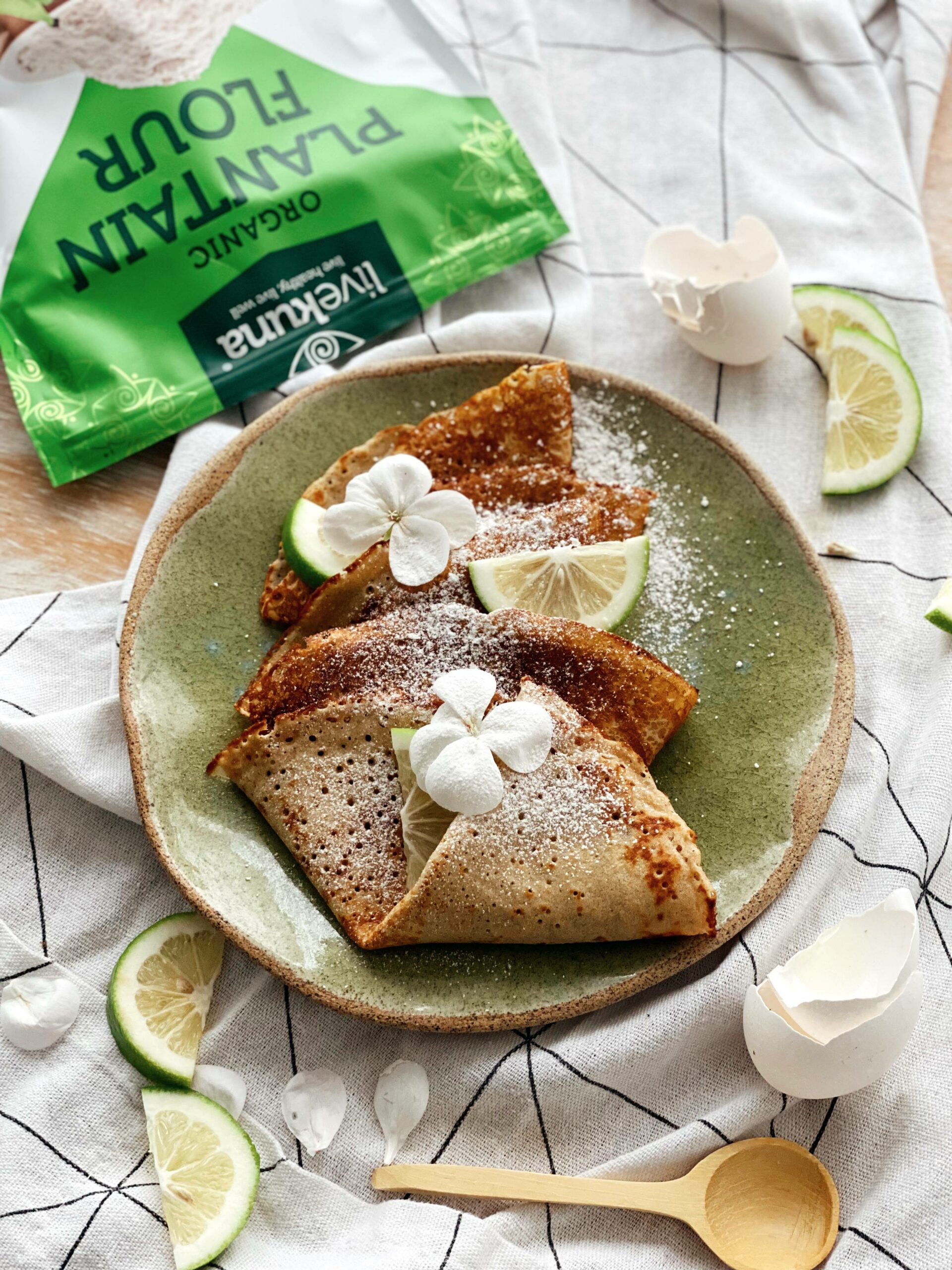 Plantain Flour Crepes | LiveKuna® Superfoods