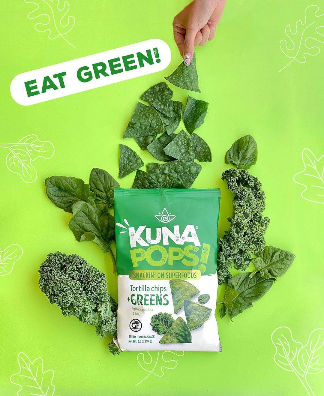 Tortilla Chips Variety Pack (x10) | LiveKuna® Superfoods